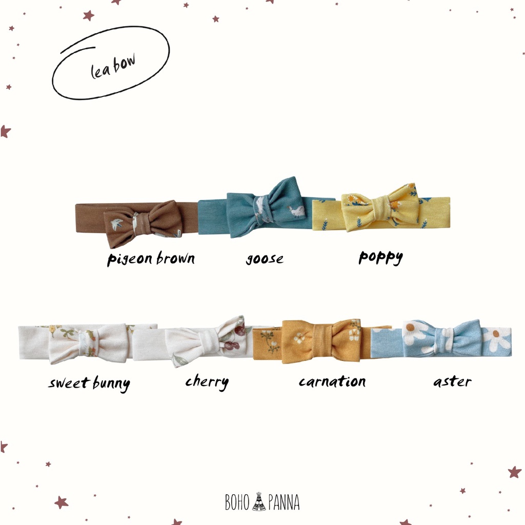 Bohopanna - Lea Bow Motif (0-12 Bulan)