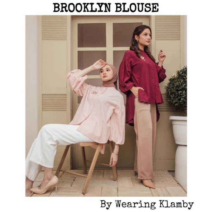 BROOKLYN BLOUSE, LANA SHIRT, ANA SHIRT & ALICE BLOUSE BY WEARING KLAMBY