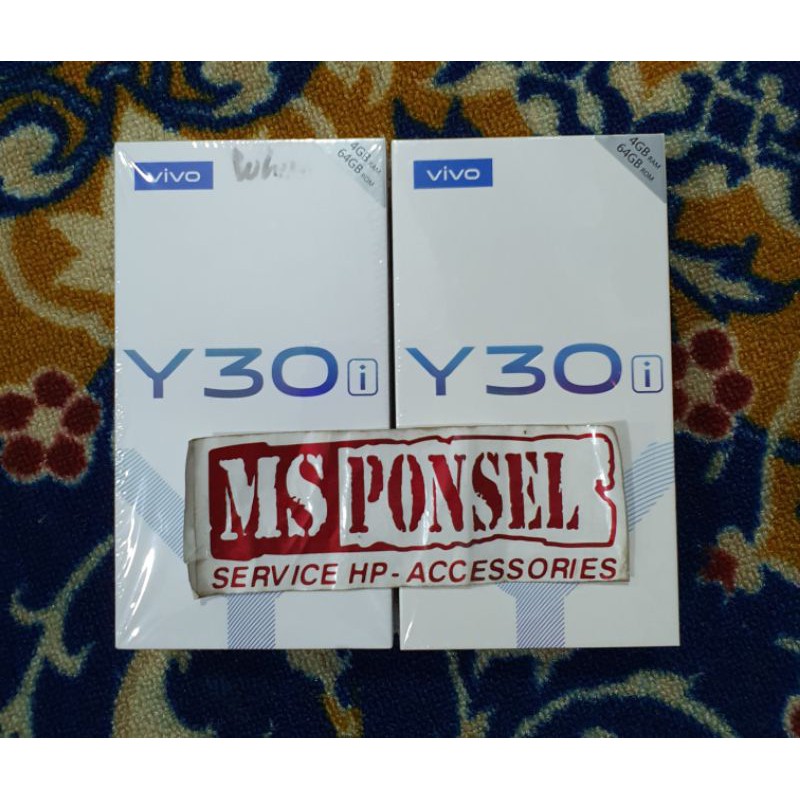 VIVO Y30i Ram 4/64 gb New / baru garansi resmi vivo