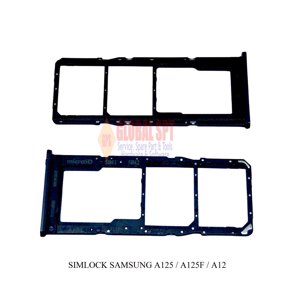 SIMLOCK SAMSUNG A125 / DUDUKAN SIM TRAY A12 / TEMPAT KARTU A125F