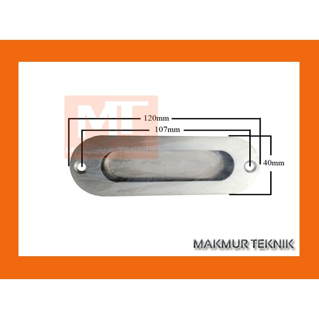 Handle Coak - tarikan pintu geser - Handle Tanam