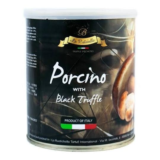 

la rustichella porcino with black truffle 750gr