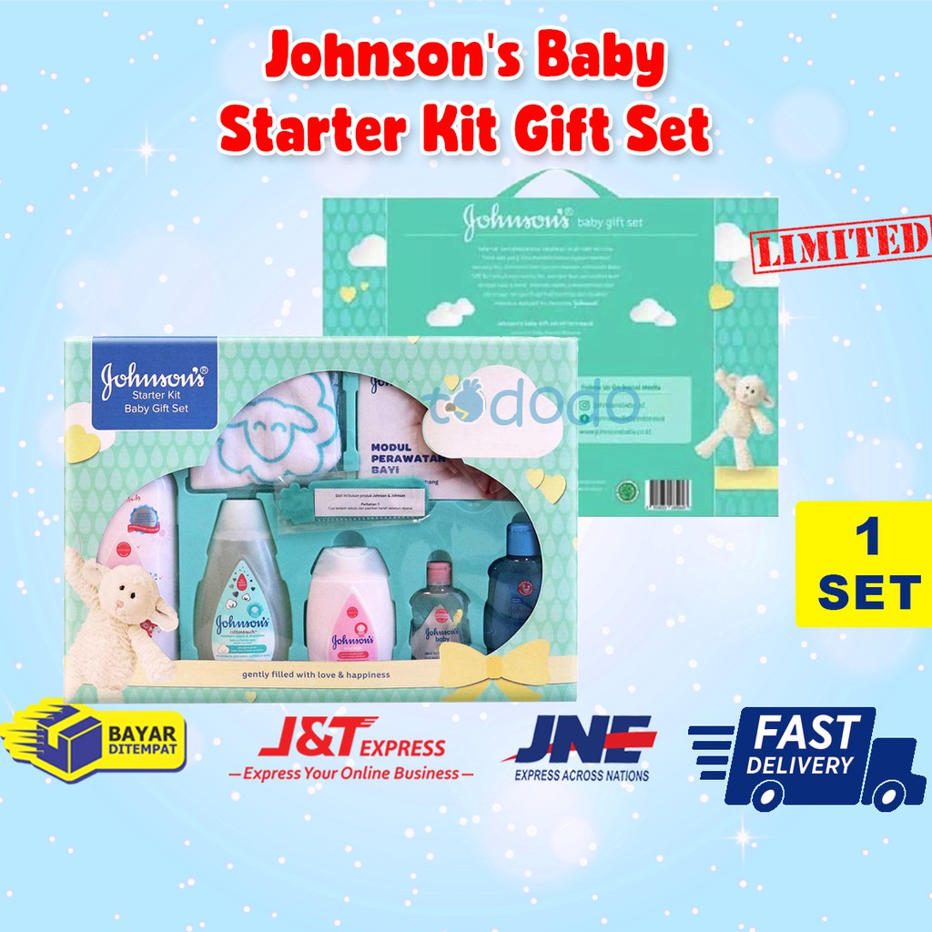 Johnson's Baby Starter Kit Gift Set - Perawatan Bayi