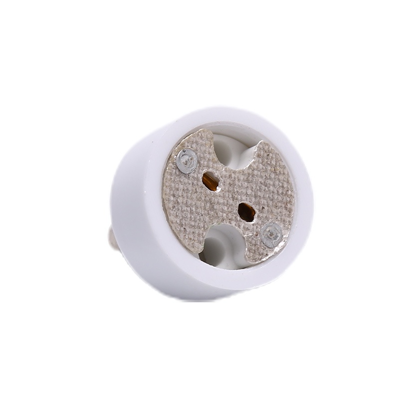 (LUCKID) Gu10 Ke MR16 Adapter Konverter Socket Dasar Lampu Halogen