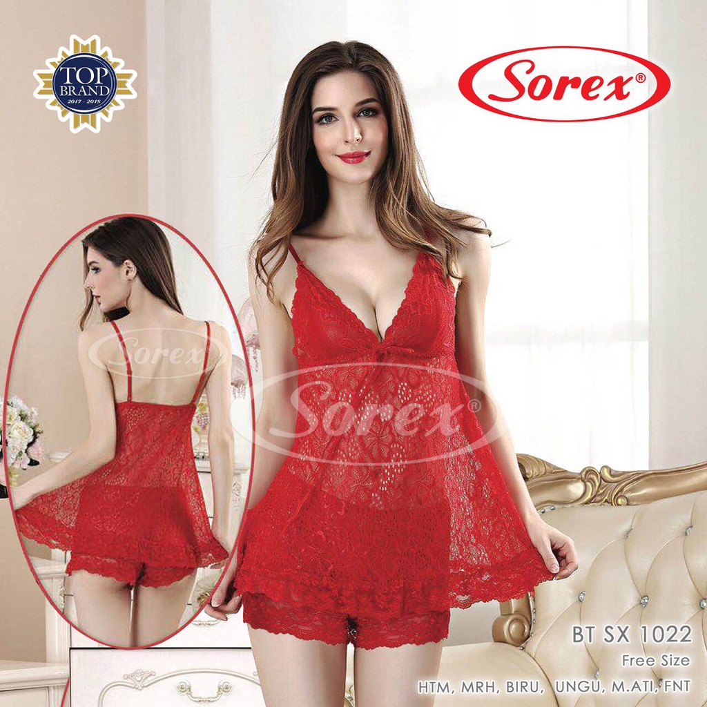 Lingerie sorex set g-string sexy murah berkualitas