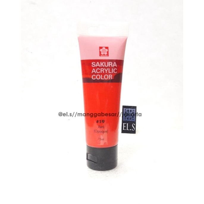 

BISA COD Sakura Acrylic Paint Red ( Cat Acrylic )/CAT AKRILIK SET/CAT AKRILIK SET 24 WARNA/CAT AKRILIK PASTEL/CAT AIR/CAT AIR LUKIS SET/CAT AIR GIOTTO/KUAS LUKIS 1 SET/KUAS LUKIS KECIL/KUAS LUKIS LENGKAP/KANVAS LUKIS/KANVAS LUKIS SKETSA/KANVAS LUKIS