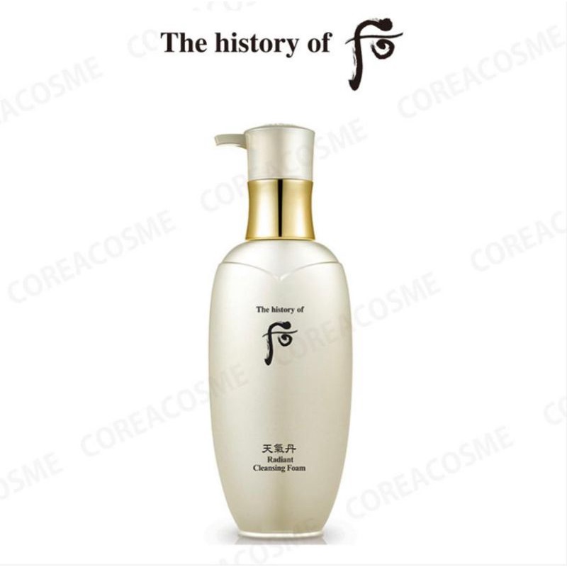 The History of Whoo Cheongidan Radiant Cleansing Foam