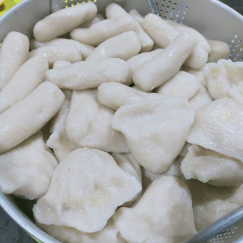 

Paket isi 10 pempek ikan tenggiri