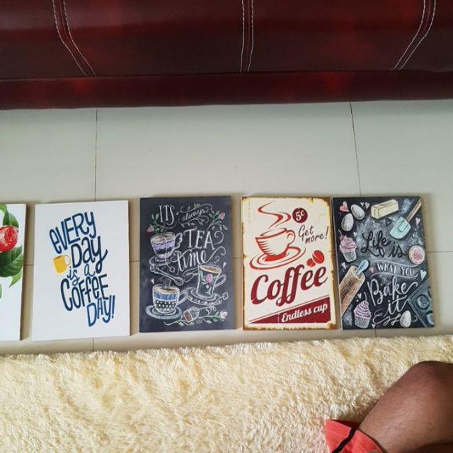 Wall Decor Art/hiasan Dinding/dekorasi Rumah/cafe/office/dapur/ Dan Lain-lain