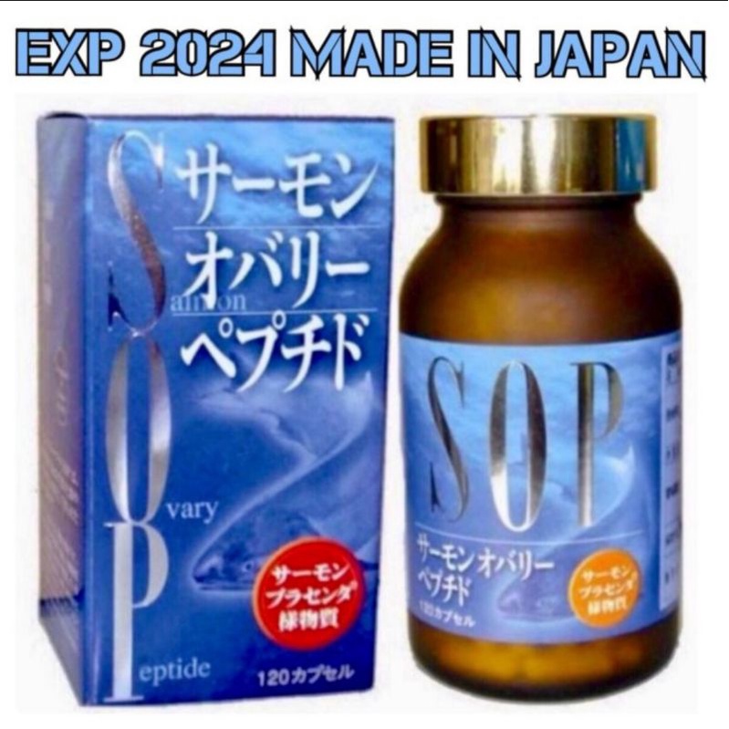 SOP Placenta Salmon Ovary Peptide Jepang Plasenta-Original Japan