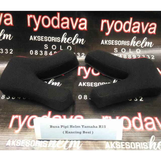 Busa helm yamaha r15 custom kancing besi