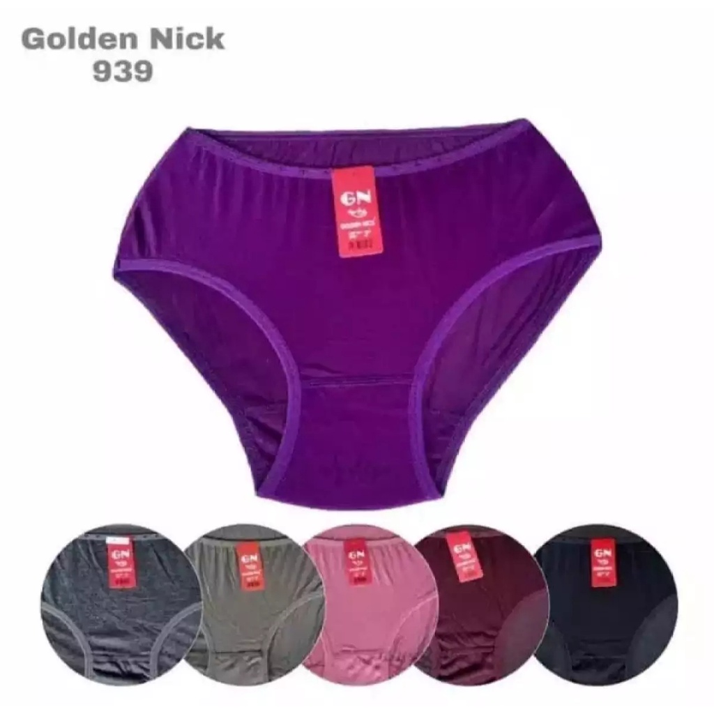 Celana dalam wanita golden nick Art 939 promo  isi 6 pcs