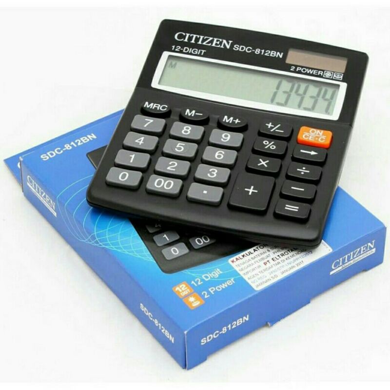 

KALKULATOR CITIZEN 812 BN