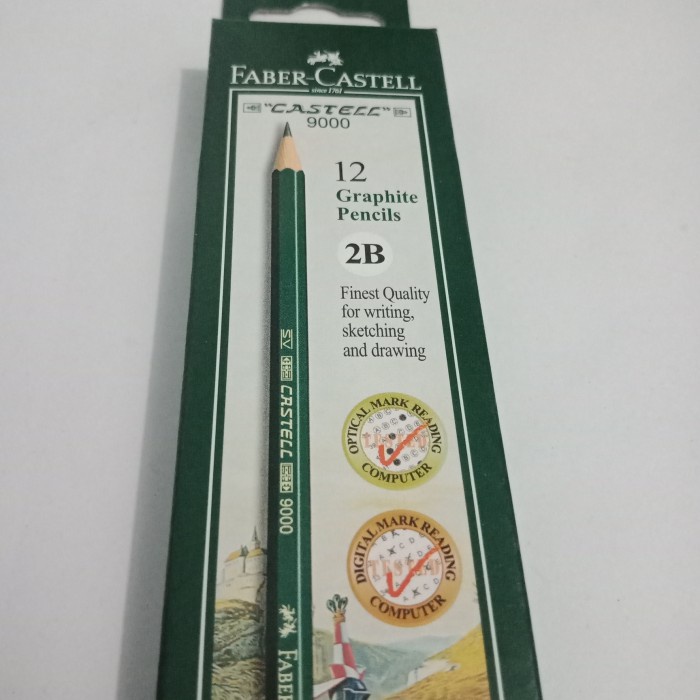 

Promo Pensil 2B Faber Castell (1 Lusin) Bagus