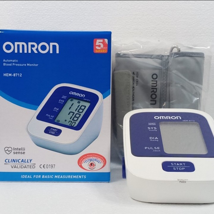 TensiMeter Digital Lengan Omron HEM-8712 dan HEM-7140T1 Ukur Tekanan Darah HEM 8712 dan  HEM 7140T1