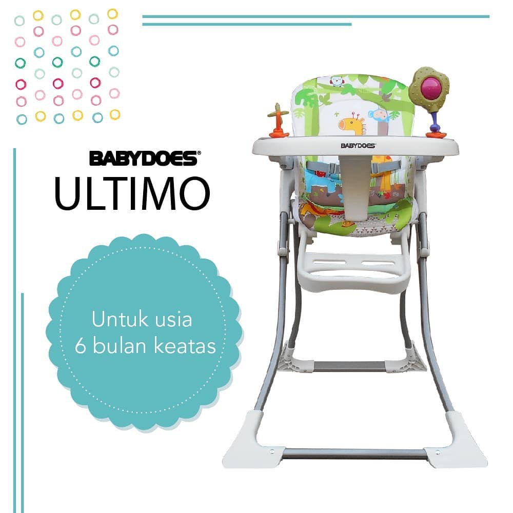 Kursi Makan Anak High Chair Baby Does Ultimo Ch041