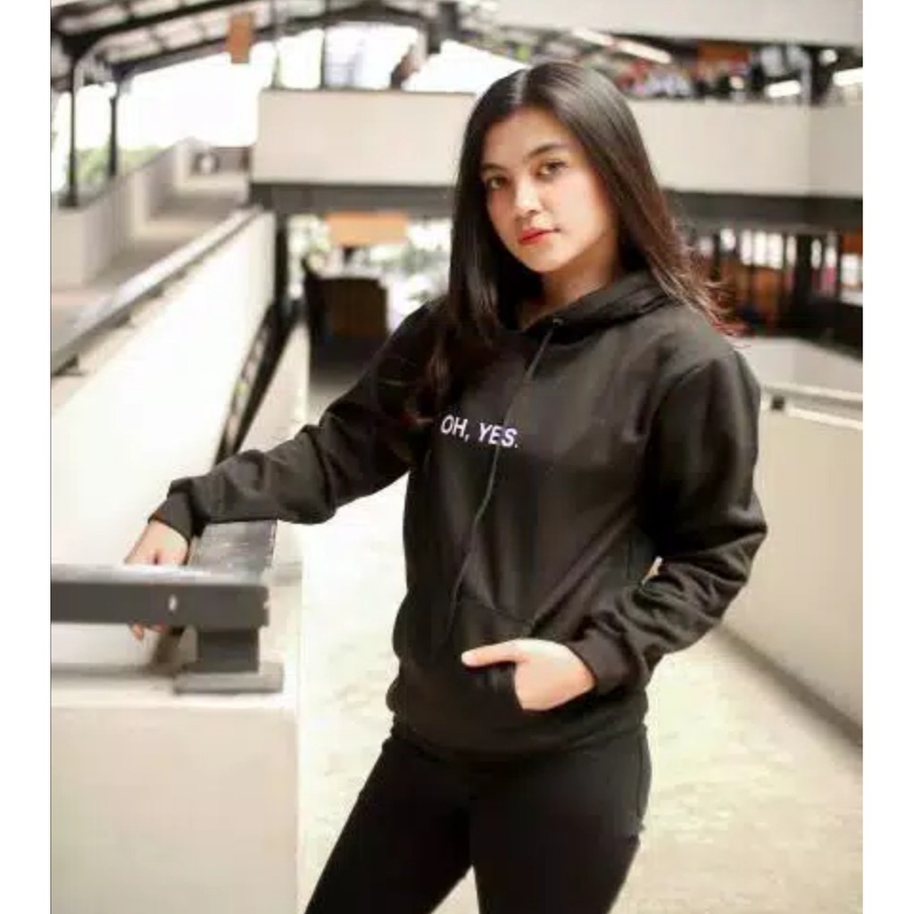 Sweater Wanita Jf.Ohyes Hoodie Wanita Keren Sweater Cewek Lengan Panjang Sweater Distro Murah-2