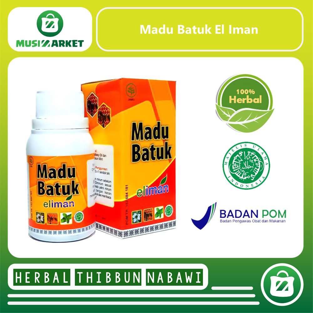 

MM MADU BATUK DEWASA EL IMAN HERBAL FLU PILEK RADANG TERAMPUH