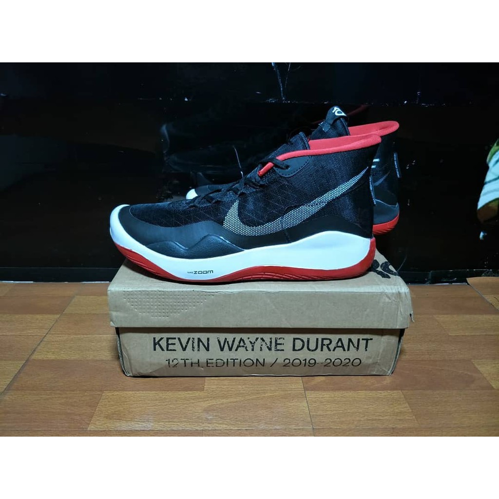 SEPATU BASKET NIKE KD 12 BRED