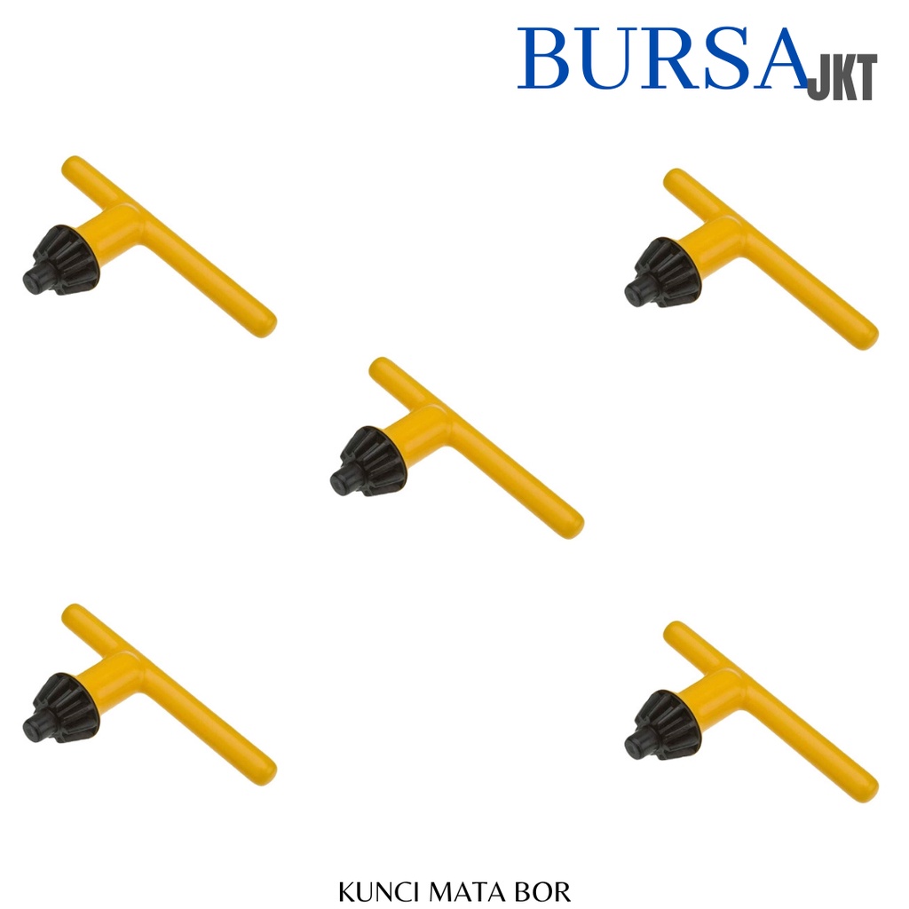 KUNCI MATA BOR BENTUK T UNTUK BUKA PASANG KENCANGKAN UKURAN 0.6 - 6 MM