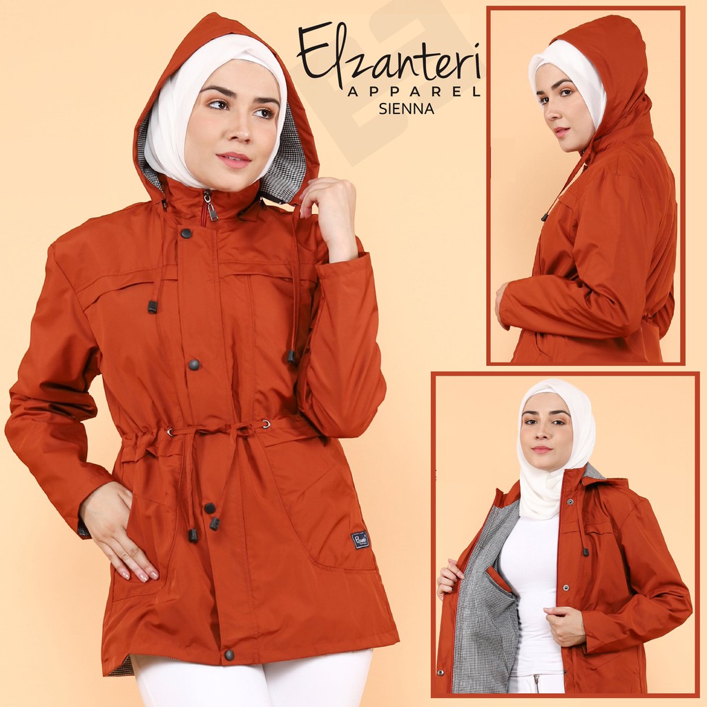 Barletta jaket wanita parka elzanteri