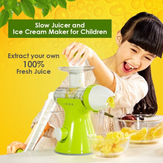 GIOCOSO 2in1 Juicer and Ice Cream Maker / Jus / Pembuat Es Krim