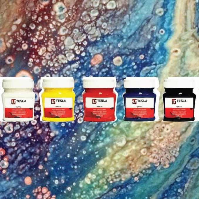 

Tesla Paints 125Ml - 5 Warna Primer - Cat Akrilik - Acrylic Paint Terbaru