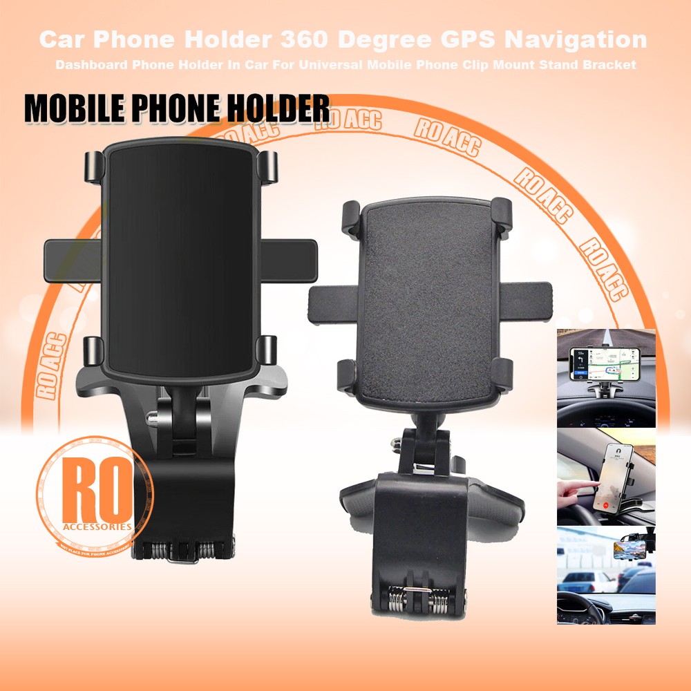 [RO ACC] NVN-CH02 CAR HOLDER HP TEMPAT HP PEGANGAN HP DI MOBIL UNIVERSAL