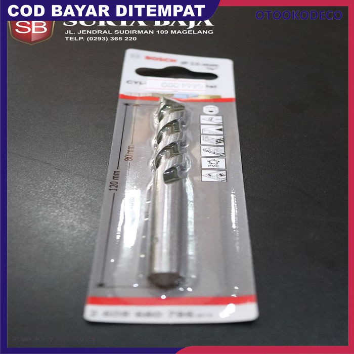 Mata Bor Besi Dan Beton Bosch 10 mm