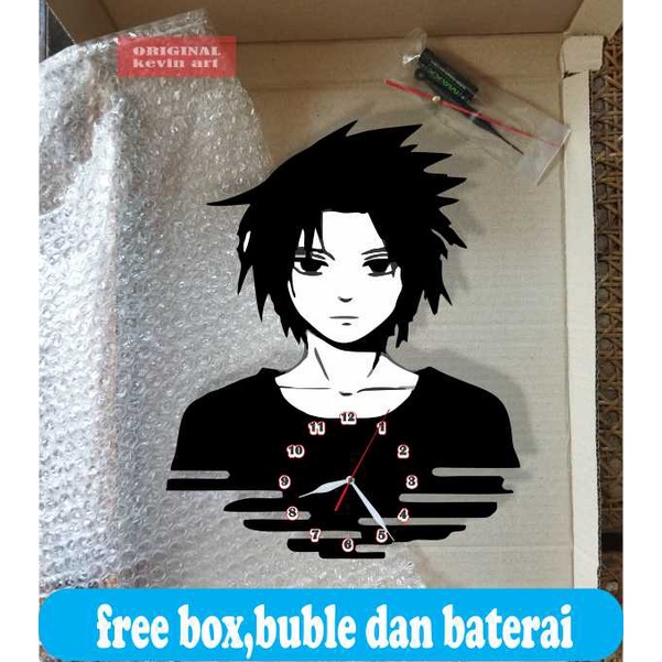 JAM DINDING MINIMALIS KARAKTER SASUKE GRATIS HIASAN DINDING 1 SET HATAKE NARUTO UNIK BESAR AESTHETIC TEMPEL TEMBOK MURAH CUSTOM BESAR 3d DEKORASI DINDING ARTISTIK  MODERN MEWAH KLASIK PAJANGAN DINDING POSTER DINDING STIKER DINDING SERBAGUNA KOLEKSI HADIAH