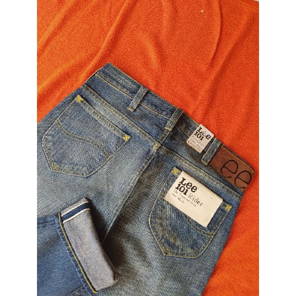 LEE 101 RIDER ORIGINAL SLIMFIT SELVEDGE WHITE LINE