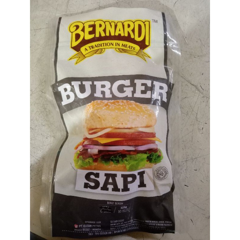 

Beef Burger Bernardi isi 10pcs