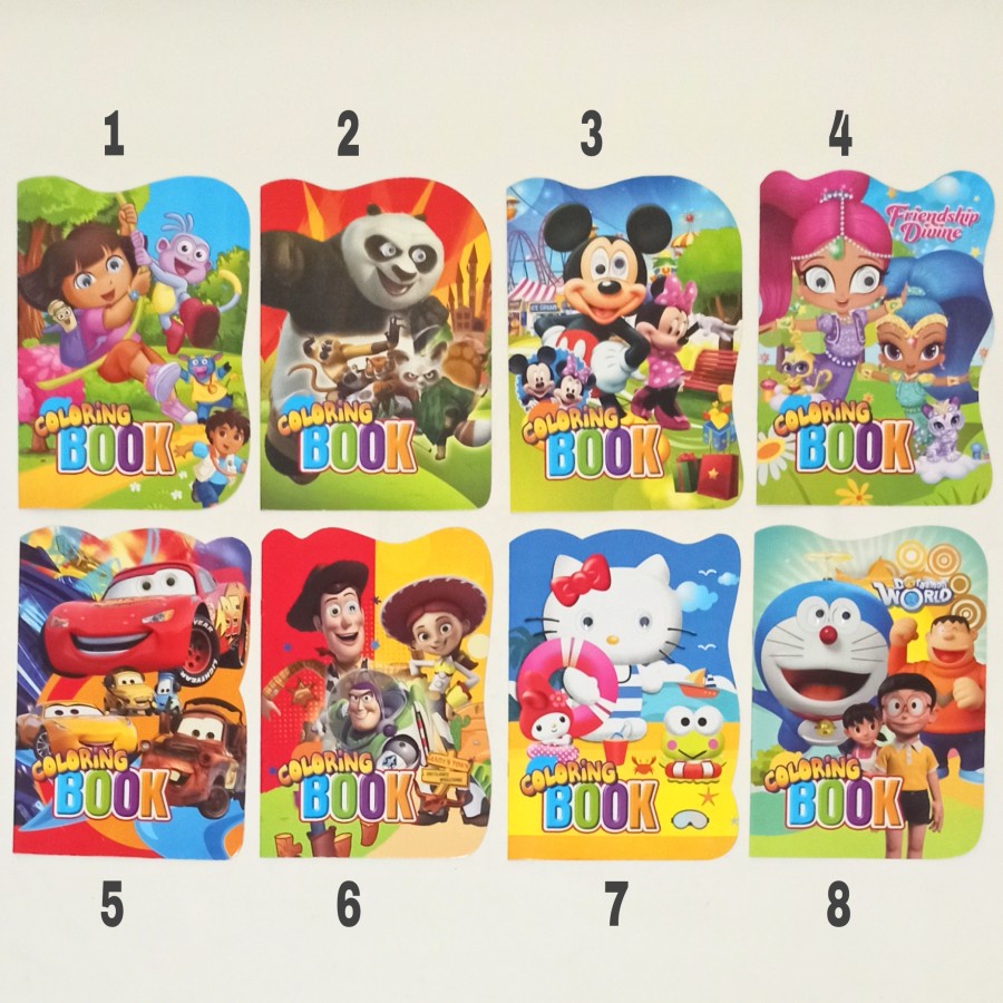 

SJS Buku Mewarnai/Belajar Mewarnai Anak/Education/Coloring Book