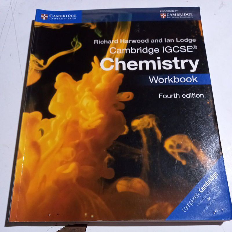 Cambridge IGCSE CHEMISTRY Workbook.