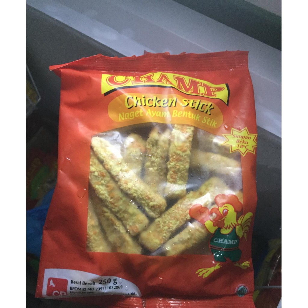 

CHAMP CHICKEN STICK 250G FROZEN FOOD BANDUNG