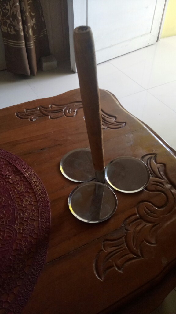 Cetakan Peyek Isi 3 Diameter 8 Cm Bahan Stainless