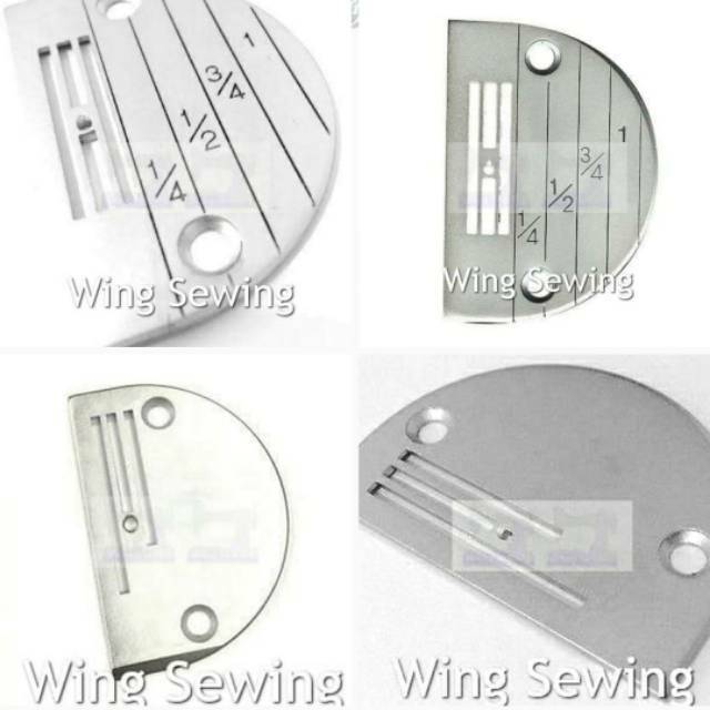 Piringan Needle Plate Plat Mesin Jahit Industri Jarum 1