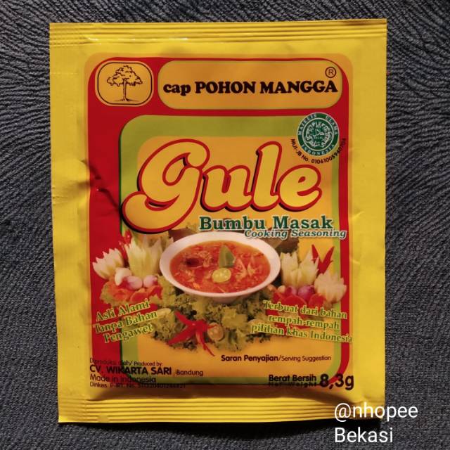 

Bumbu Gule/ Gulai Alami No Pengawet