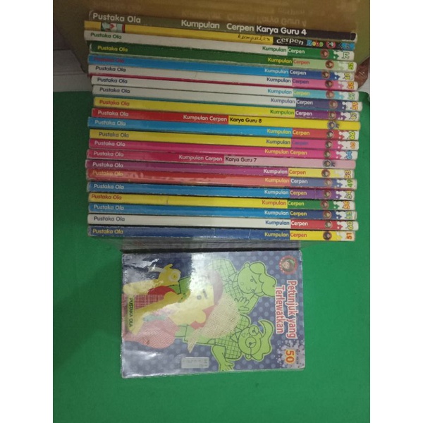 buku pustaka ola cerpen bobo