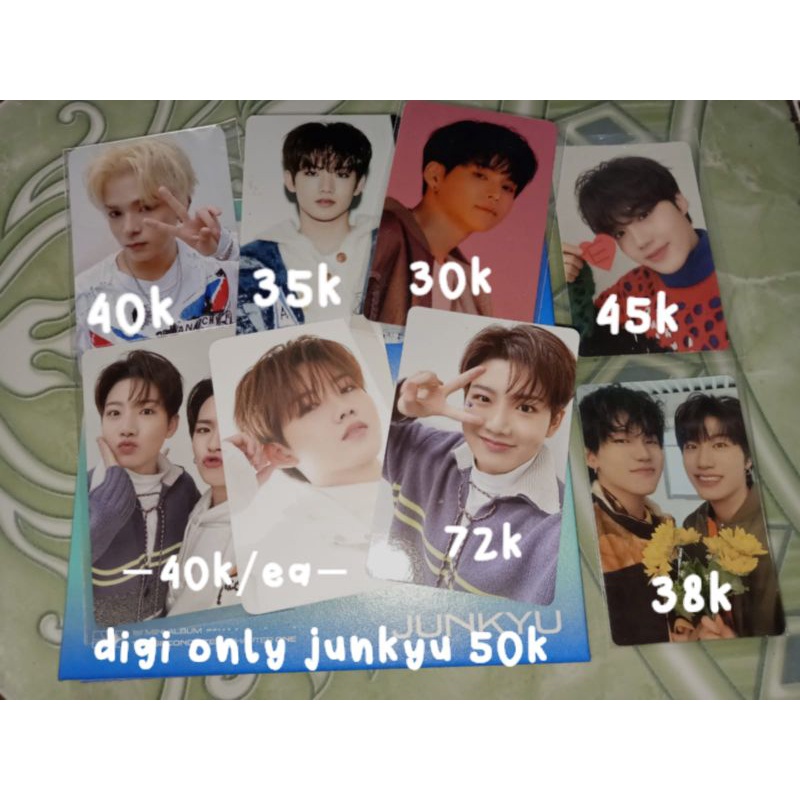 [TREASURE] PC PHOTOCARD DIGIPACK JUNKYU DOYOUNG DOBBY UNIT SUKDAM