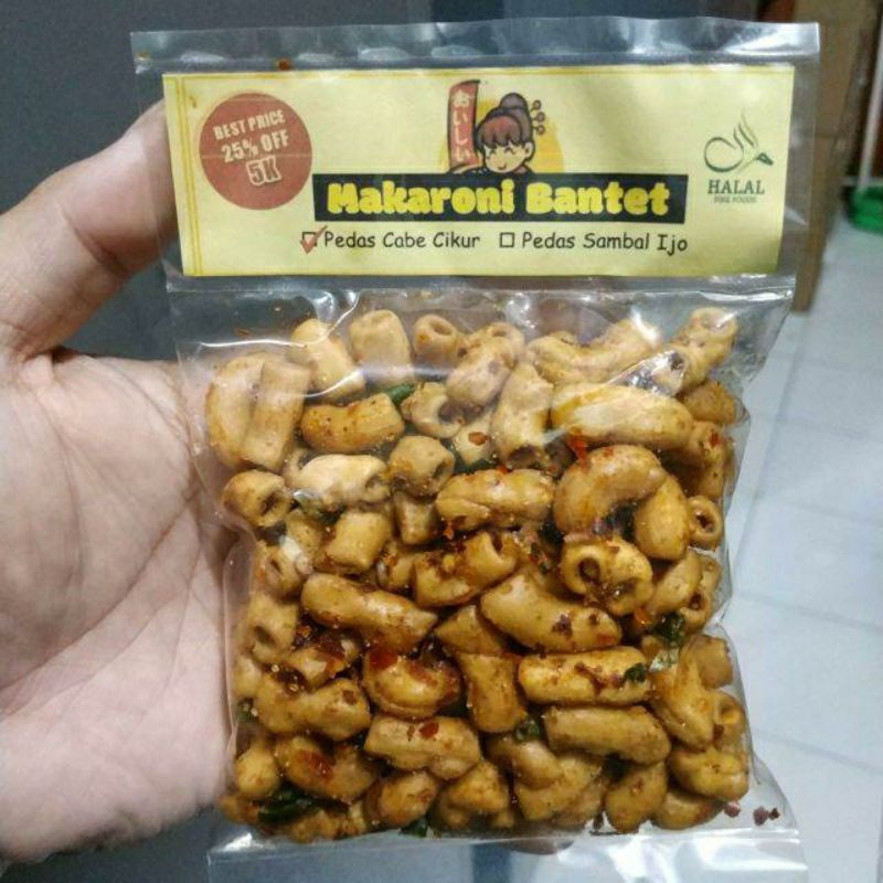 

MAKRONI BANTET (AROMA JERUK)