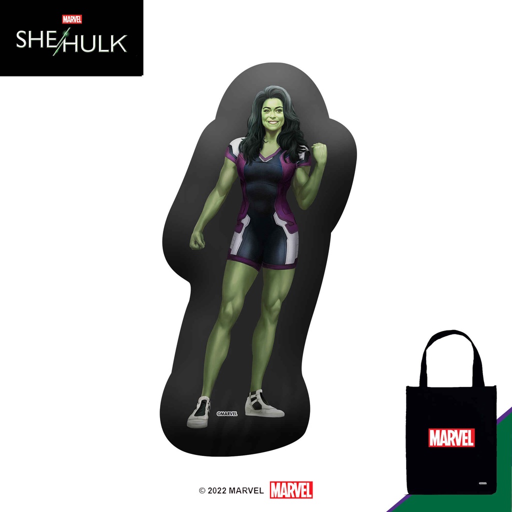 Marvel Character Pillow Doll Bantal Karakter She Hulk MSH151