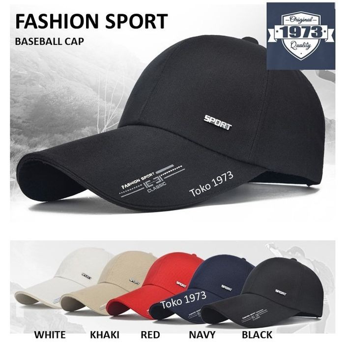 Top ט Produk Topi Cowok Cewek Pria Wanita Flat Top Komando City H ZE443 Baseball Cap : Fashion Sport