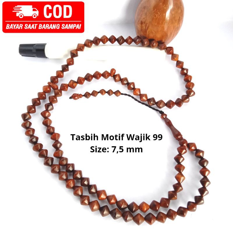 BISA COD TASBIH WAJIK 99 UK: 7,5 MM00