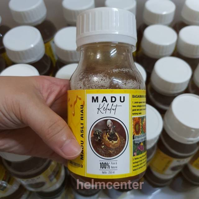 

SALE!!MADU KELULUT ASLI 1000% TERJAMIN MADU TRIGONA STINGLESSBEE 250ML DAYA TAHAN TUBUH TAMBAH IMUN