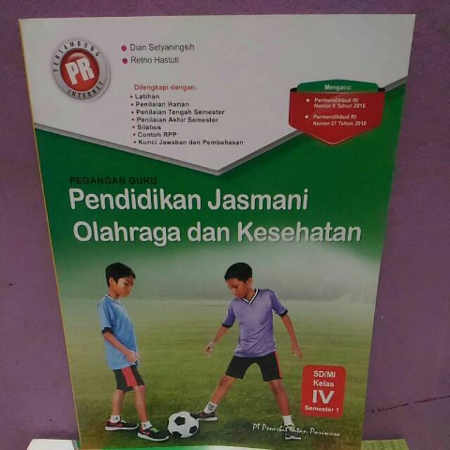

Buku PR PG PJOK kelas 4A