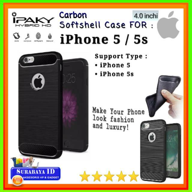 Casing Case iPhone 5 |iPhone 5s (4.0" inchi) | Soft Case iPaky/HYBRID iPhone 5 | iPhone 5s