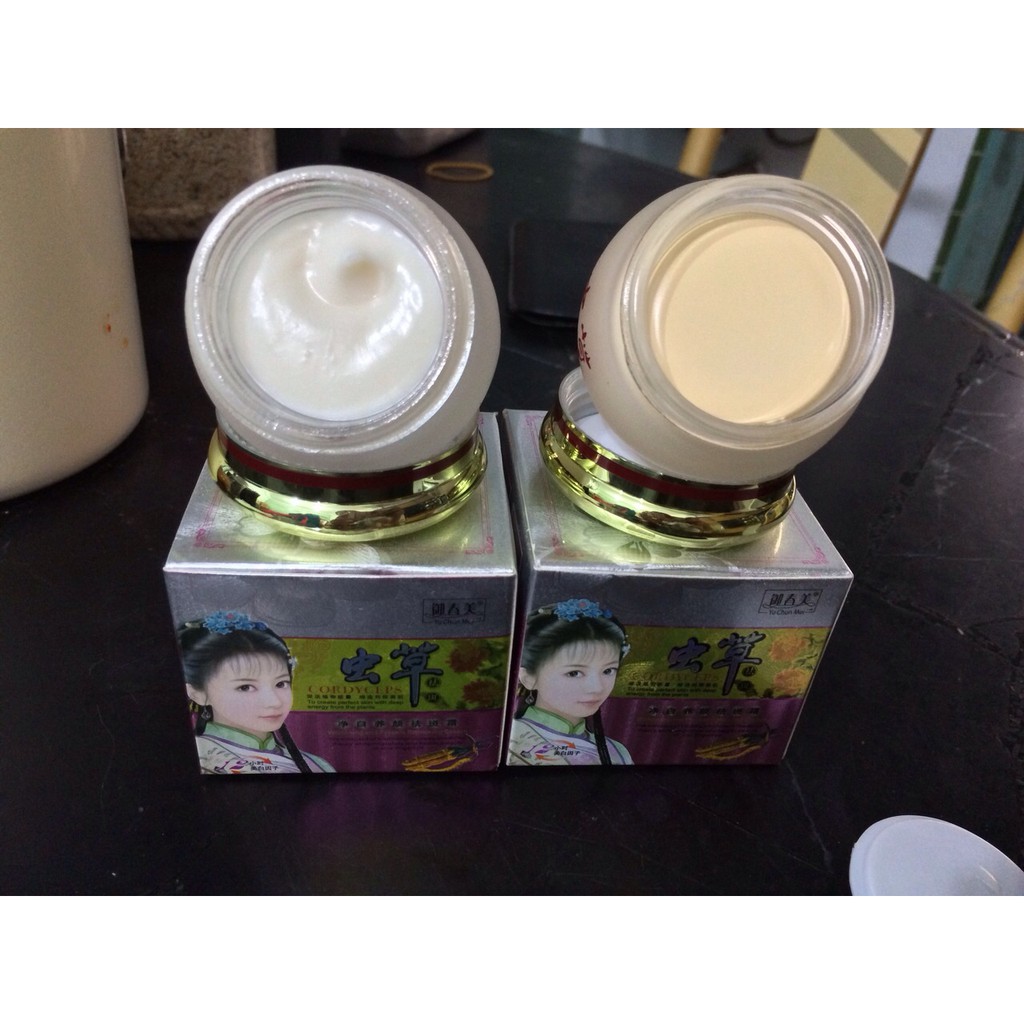 YuChunMei Cordyceps Paket Day and Night Cream / Krim Siang Malam Cordy Original Taiwan