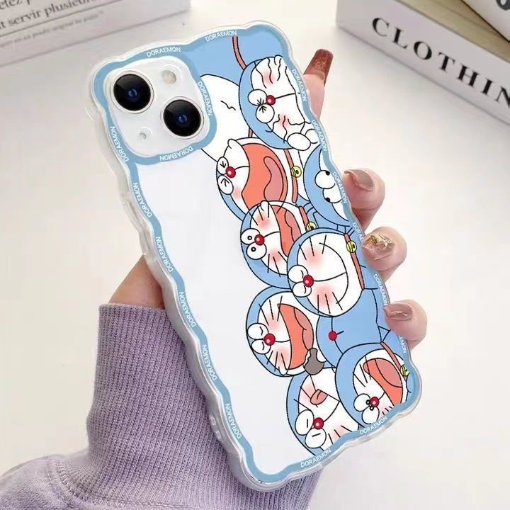 Soft Case TPU Transparan Motif Kartun Kucing Untuk Iphone 13 Pro Max / 12 / 11 / XS / XR / X / 8 / 7 / 6 Plus Mini SE 2020