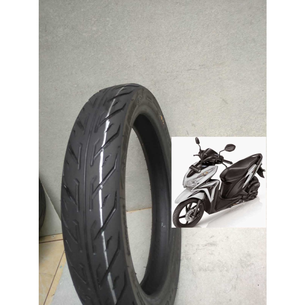 Ban Motor NON tubles VARIO TECHNO 125 FI merk swallow  ukuran 80/90  Ring 14